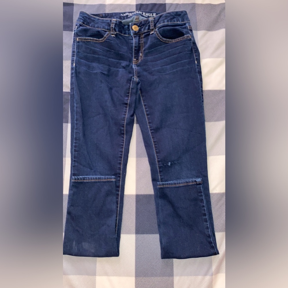 American Eagle straight leg jeans.